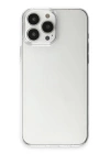 BFS  iPhone 15 Pro Max Kılıf Pc Sert Şeffaf Kapak - Şeffaf
