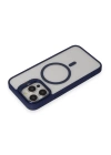 BFS  iPhone 15 Pro Max Kılıf Roblox Lens Magsafe Standlı Kapak - Lacivert
