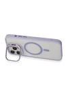 BFS  iPhone 15 Pro Max Kılıf Roblox Lens Magsafe Standlı Kapak - Pudra