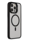 BFS  iPhone 15 Pro Max Kılıf Roblox Lens Magsafe Standlı Kapak - Siyah