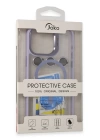 BFS  iPhone 15 Pro Max Kılıf Roblox Lens Magsafe Standlı Kapak - Siyah
