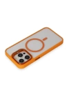 BFS  iPhone 15 Pro Max Kılıf Roblox Lens Magsafe Standlı Kapak - Turuncu