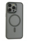 BFS  iPhone 15 Pro Max Kılıf Room Magneticsafe Silikon - Gri