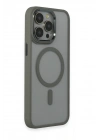 BFS  iPhone 15 Pro Max Kılıf Room Magneticsafe Silikon - Gri
