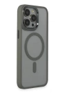 BFS  iPhone 15 Pro Max Kılıf Room Magneticsafe Silikon - Gri