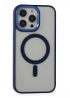 BFS  iPhone 15 Pro Max Kılıf Room Magneticsafe Silikon - Lacivert