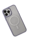 BFS  iPhone 15 Pro Max Kılıf Room Magneticsafe Silikon - Lila