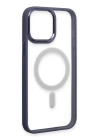 BFS  iPhone 15 Pro Max Kılıf Room Magneticsafe Silikon - Sierra Blue