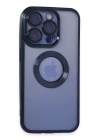 BFS  iPhone 15 Pro Max Kılıf Slot Silikon - Lacivert