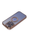 BFS  iPhone 15 Pro Max Kılıf Slot Silikon - Rose Gold