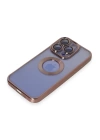 BFS  iPhone 15 Pro Max Kılıf Slot Silikon - Rose Gold