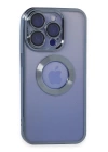 BFS  iPhone 15 Pro Max Kılıf Slot Silikon - Sierra Blue