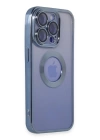 BFS  iPhone 15 Pro Max Kılıf Slot Silikon - Sierra Blue