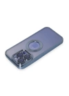 BFS  iPhone 15 Pro Max Kılıf Slot Silikon - Sierra Blue