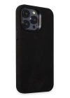 BFS  iPhone 15 Pro Max Kılıf Velvet Magsafe Kapak - Siyah