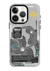 BFS  iPhone 15 Pro Max Map Magsafe Kapak - Snowfield