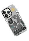 BFS  iPhone 15 Pro Max Map Magsafe Kapak - Snowfield