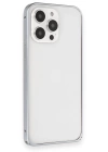 BFS  iPhone 15 Pro Max Metal Bumper Mat Kapak - Gri