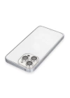 BFS  iPhone 15 Pro Max Metal Bumper Mat Kapak - Gri