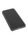 BFS  iPhone 15 Pro Max Metal Bumper Mat Kapak - Siyah