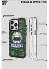 BFS  iPhone 15 Pro Max Parallel Space Time Magsafe Kapak - Heart of Atom