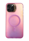 BFS iPhone 15 Pro Max Primera Magsafe Standlı Kapak - Pembe