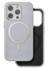 BFS  iPhone 15 Pro Max Puskas Magsafe Kapak - Titan Gri