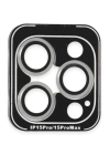BFS  iPhone 15 Pro Max PVD Metal Kamera Lens - Gümüş
