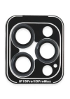 BFS  iPhone 15 Pro Max PVD Metal Kamera Lens - Lacivert
