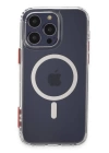 BFS  iPhone 15 Pro Max Ramos Magsafe Kapak - Şeffaf