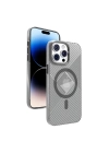 BFS  iPhone 15 Pro Max Stella PC Sert Magsafe Kılıf - Siyah