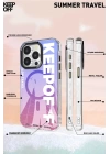BFS  iPhone 15 Pro Max Summer Travel Magsafe Kapak - Quiet Wandering