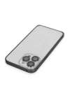 BFS  iPhone 15 Pro Metal Bumper Mat Kapak - Siyah