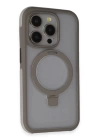 BFS  iPhone 15 Pro Zorda Airbag Magsafe Standlı Kapak - Titan Gri