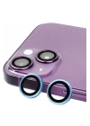 BFS  iPhone 15 Raze Metal Kamera Lens - Mavi