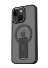 BFS  iPhone 15 Tork Magsafe Standlı Kapak - Siyah