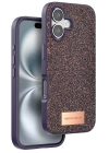 BFS  iPhone 16 Bright Simli Kapak - Derin Mor