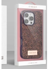 BFS  iPhone 16 Bright Simli Kapak - Gold