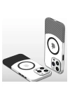 BFS  iPhone 16 Carbon Puzzle Magsafe Kapak - Beyaz