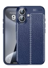 BFS  iPhone 16 Kılıf Auto Focus Kapak - Lacivert