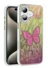 BFS iPhone 16 Kılıf Blade Aynalı Desenli Kapak - Desen 5