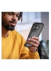 BFS  iPhone 16 Kılıf Elegant Kapak - Pudra
