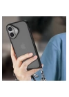BFS  iPhone 16 Kılıf Elegant Kapak - Siyah