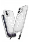 BFS iPhone 16 Kılıf Enka Magsafe Silikon Kılıf - Şeffaf