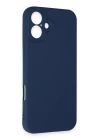 BFS  iPhone 16 Kılıf First Silikon - Lacivert