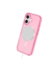BFS  iPhone 16 Kılıf Glow Magsafe Kapak - Pembe