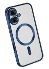 BFS iPhone 16 Kılıf Kross Magneticsafe Kapak - Lacivert