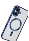 BFS iPhone 16 Kılıf Kross Magneticsafe Kapak - Lacivert
