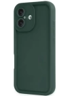 BFS  iPhone 16 Kılıf Viera Silikon - Koyu Yeşil