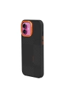 BFS  iPhone 16 Orange Karbon Magsafe Kapak - Turuncu